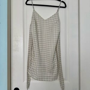 Plaid Spaghetti Strap Dress